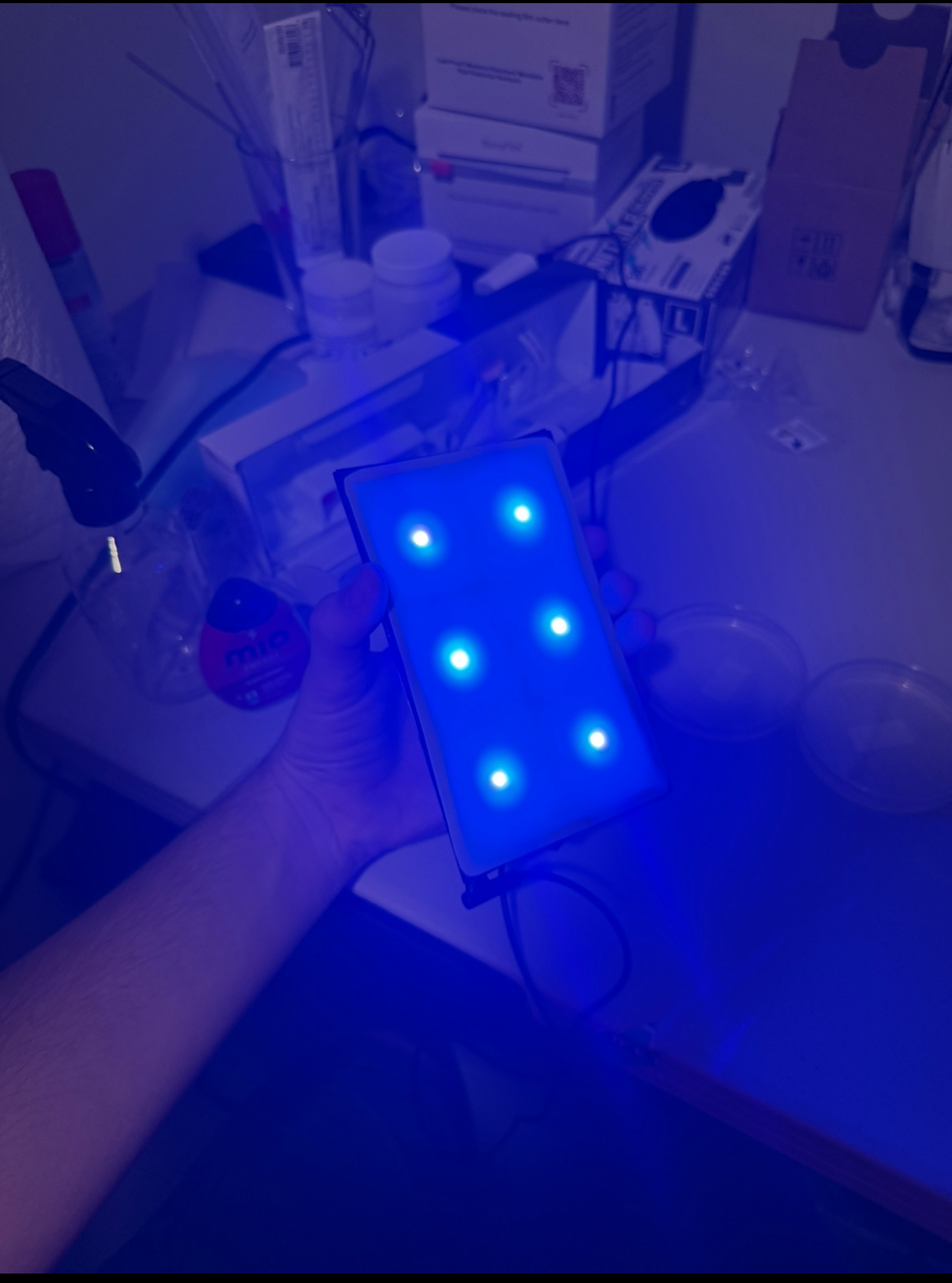 BlueAid Innovations hero graphic
